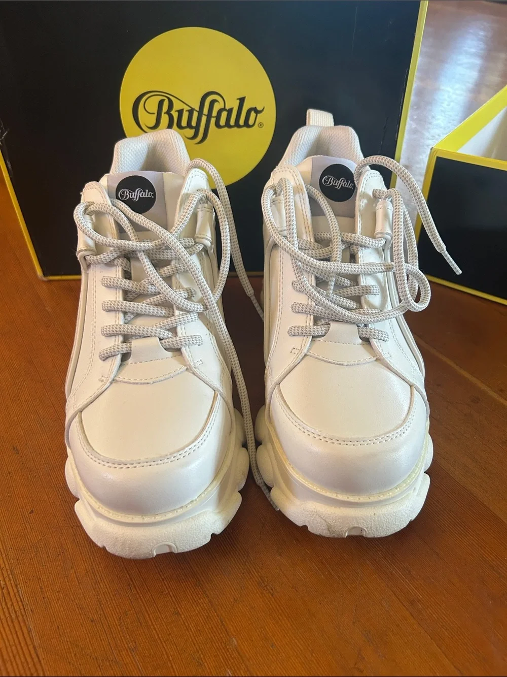 Buffalo David Bitton Corin Platform Sneakers Rave Burning Man UK Euro